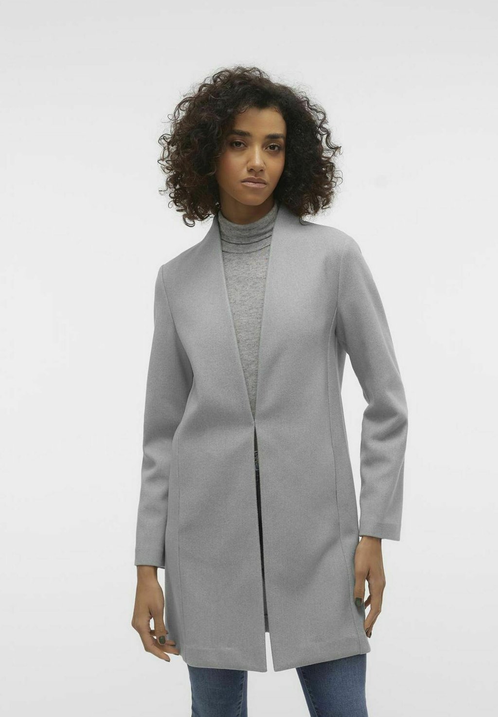 

Классическое пальто Vero Moda, цвет light grey melange