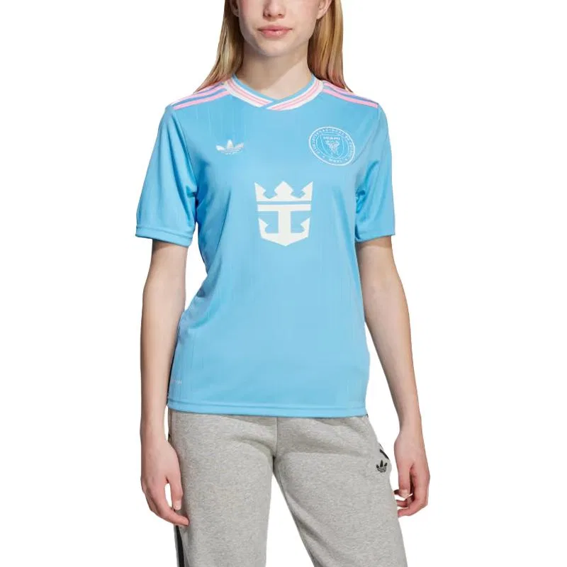 Футболка SS25 Kids' Adidas Originals, Half Blue Gradient — фото 3