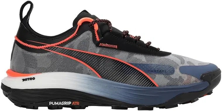Мужские беговые кроссовки PUMA Deviate Nitro 2, Multicoloured Inky Blue Puma Black Neon Sun — фото 4
