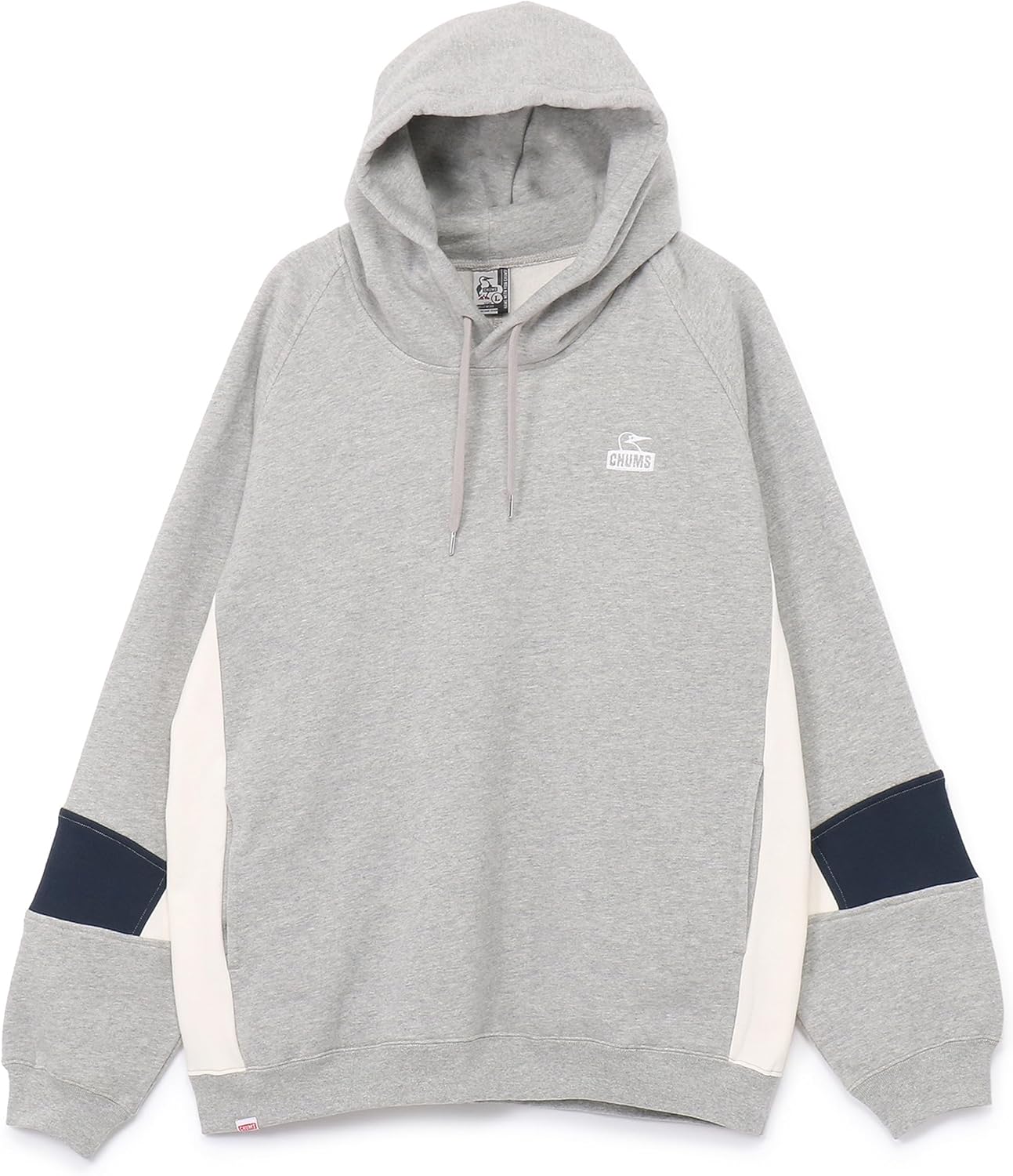 

Толстовка с капюшоном CHUMS, худи Kearns Panel, мужская, светло-серый