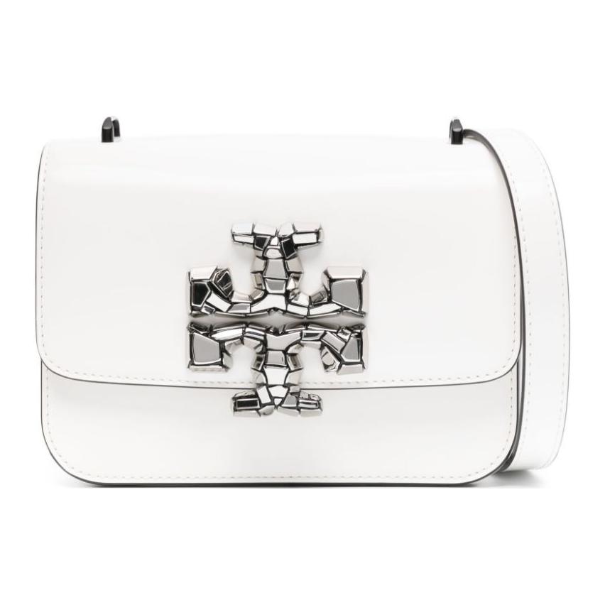

TORY BURCH Сумка через плечо Eleanor из телячьей кожи, маленькая женская, белая