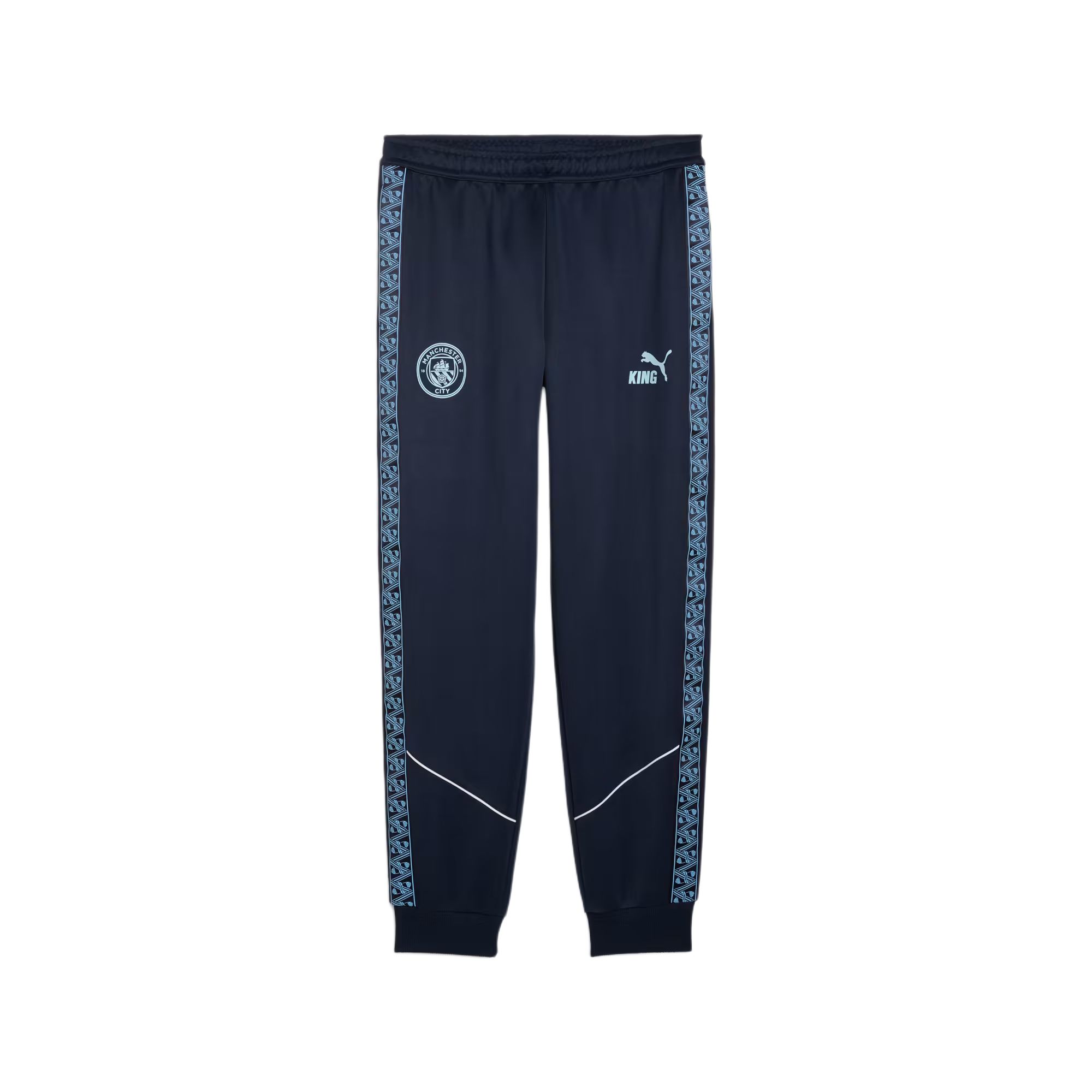 

Футболка Pantalones King Anthem Del Manchester City Para Hombre PUMA, синий/голубой
