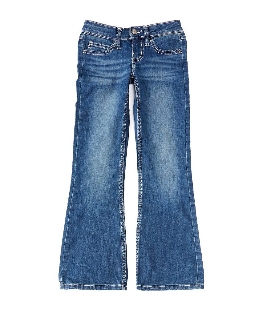 

Джинсы в стиле вестерн Wrangler Big Girls 7–16 с буткатом, синий