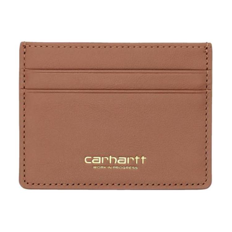 

Carhartt WIP Вегас Кожаный картхолдер, Cognac
