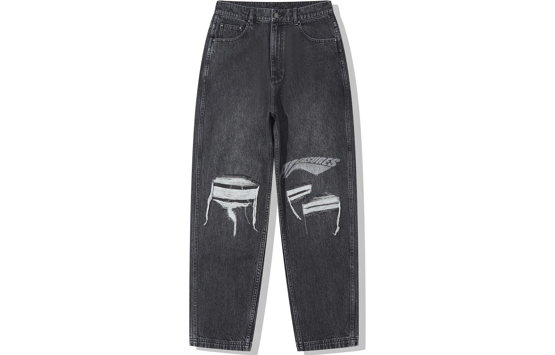 

LiNing Повседневные брюки Pleasures X Jeans мужские black