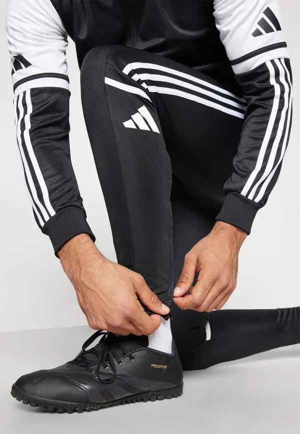 Спортивные штаны Squadra regular fit Adidas Performance, черный/белый — фото 4