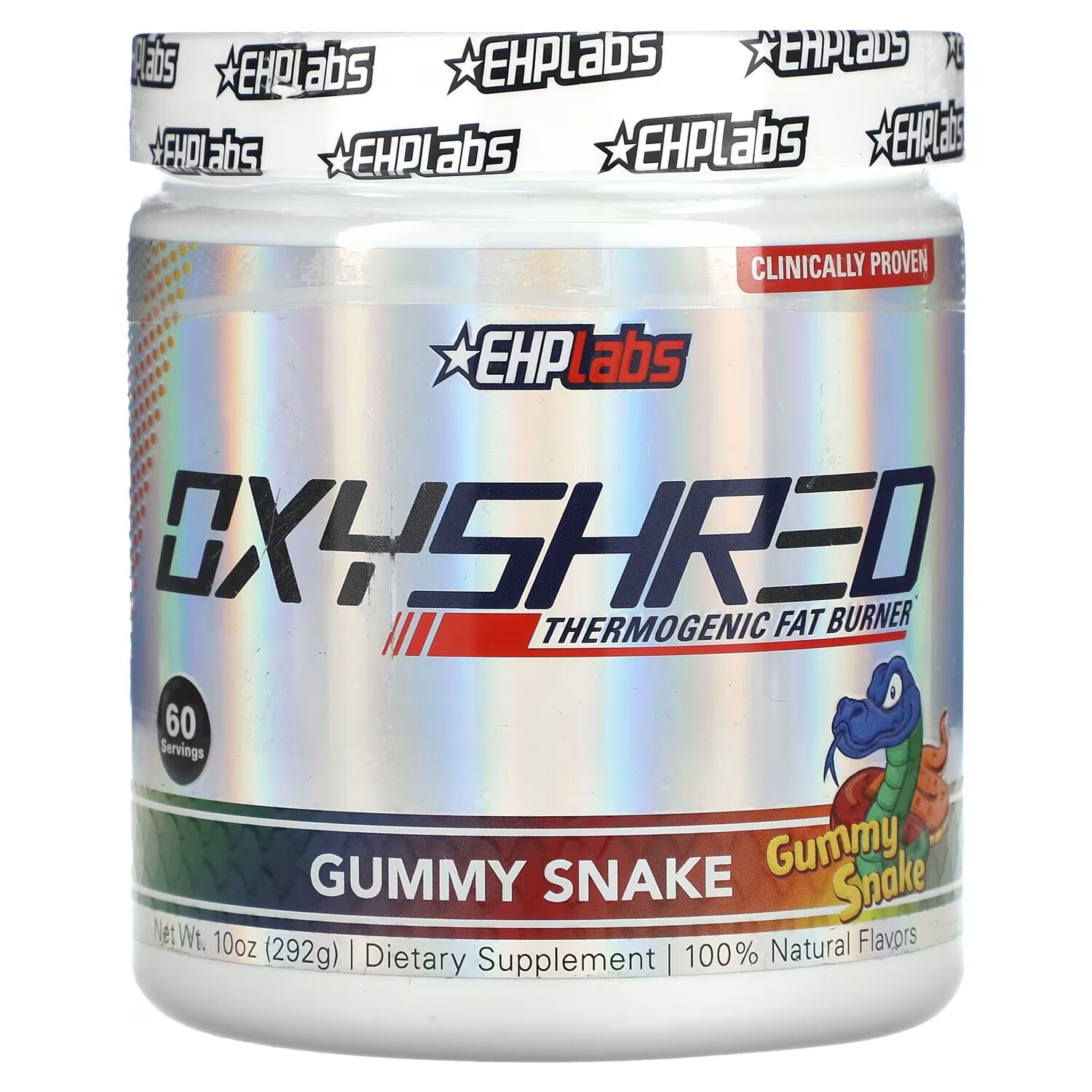 

Термогенный сжигатель жира EHPlabs OxyShred жевательная змея, 292 г