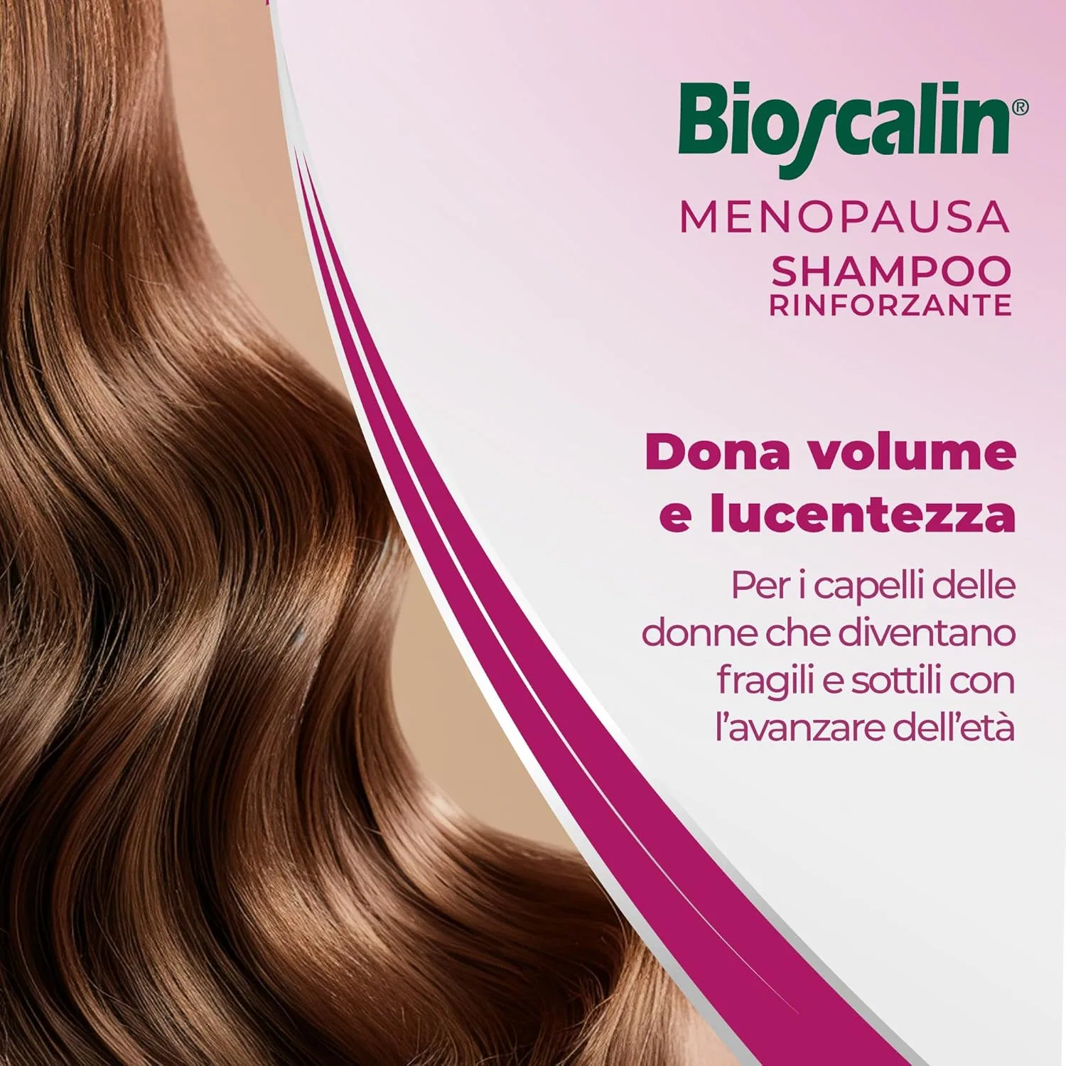 Укрепляющий шампунь Bioscalin MENOPAUSA для женщин 400 мл Bioscalin — фото 2