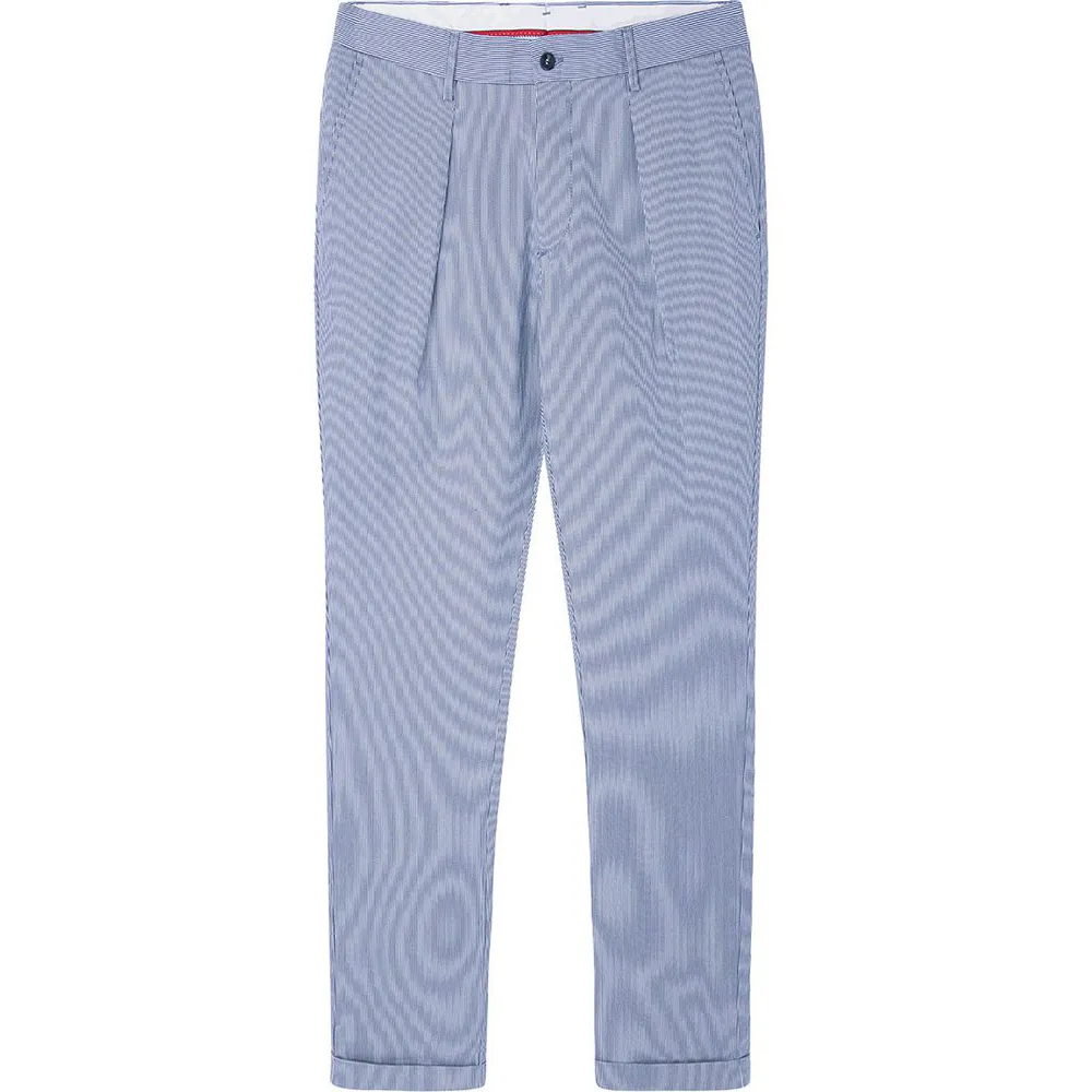 

Брюки чинос Hackett Stripe, синий