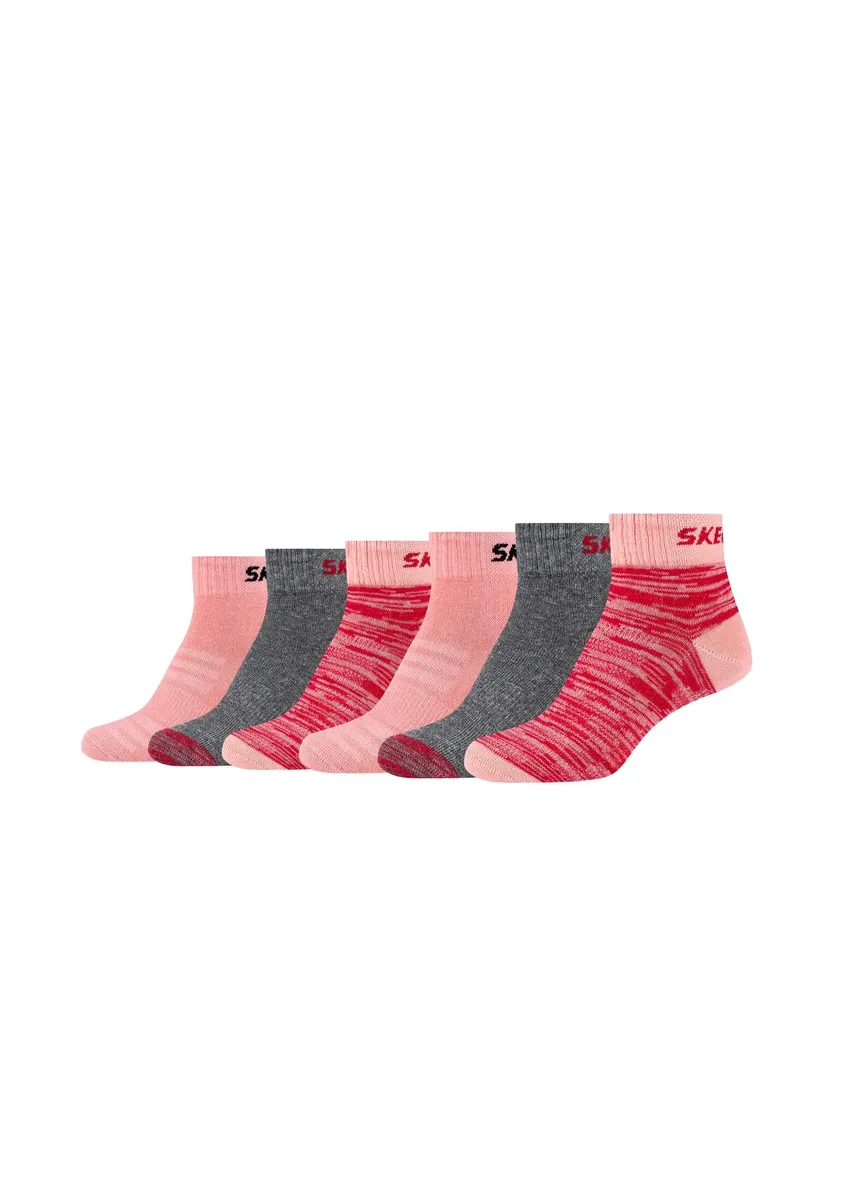 

Короткие носки Skechers "Короткие носки, 6 шт.", цвет Flamingo Mi