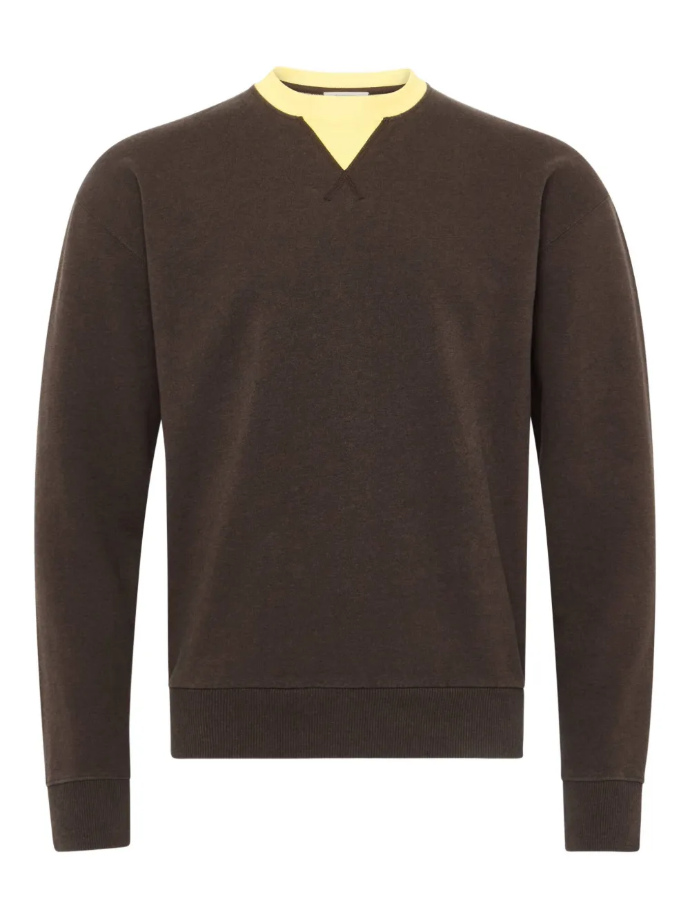 

Толстовка с контрастной отделкой JW ANDERSON, коричневый