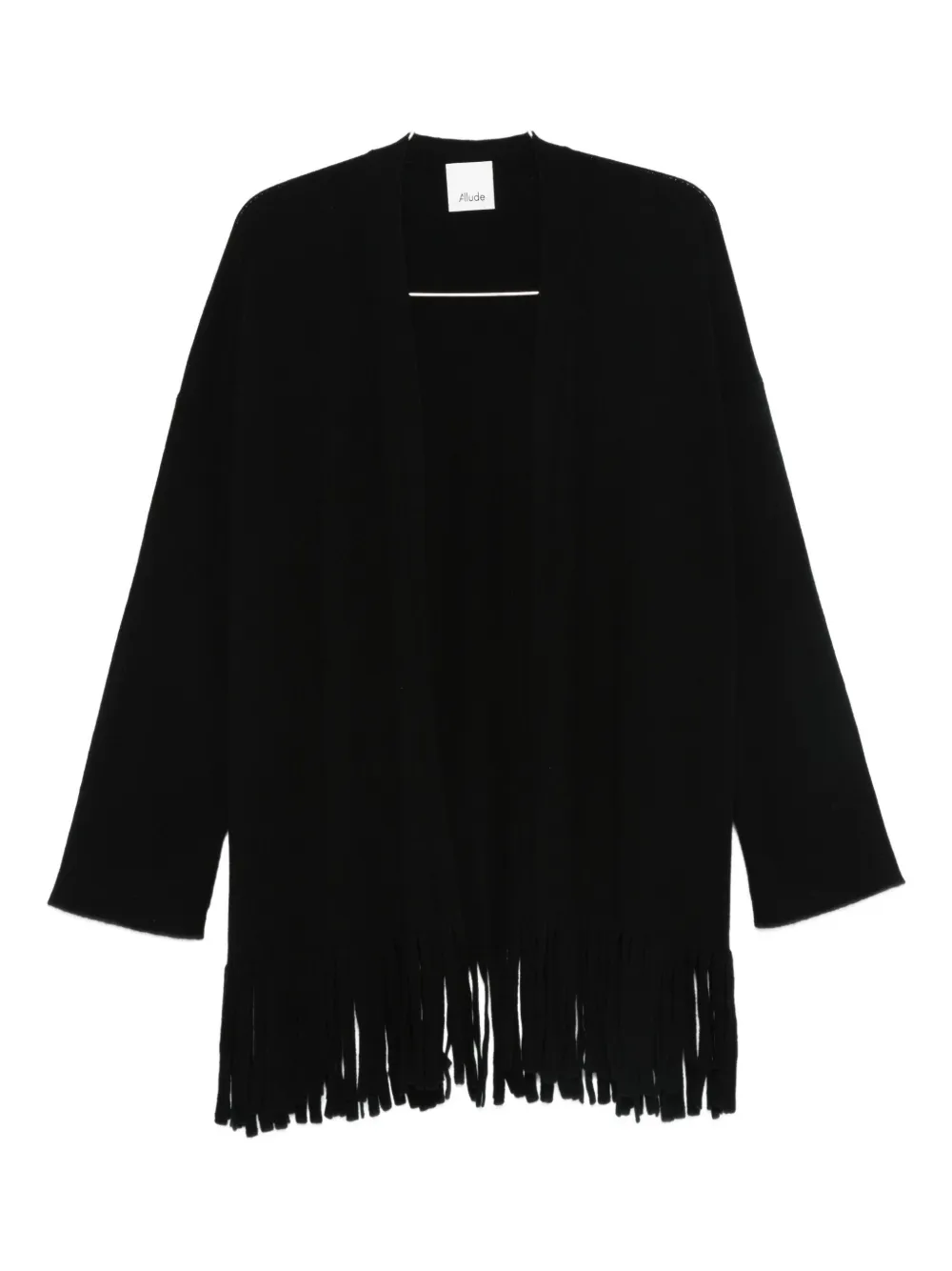 

Пальто на одной пуговице ALLUDE, черный