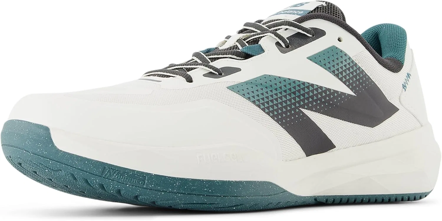 Кроссовки для тенниса FuelCell New Balance, Sea Salt/New Spruce/Black Cement