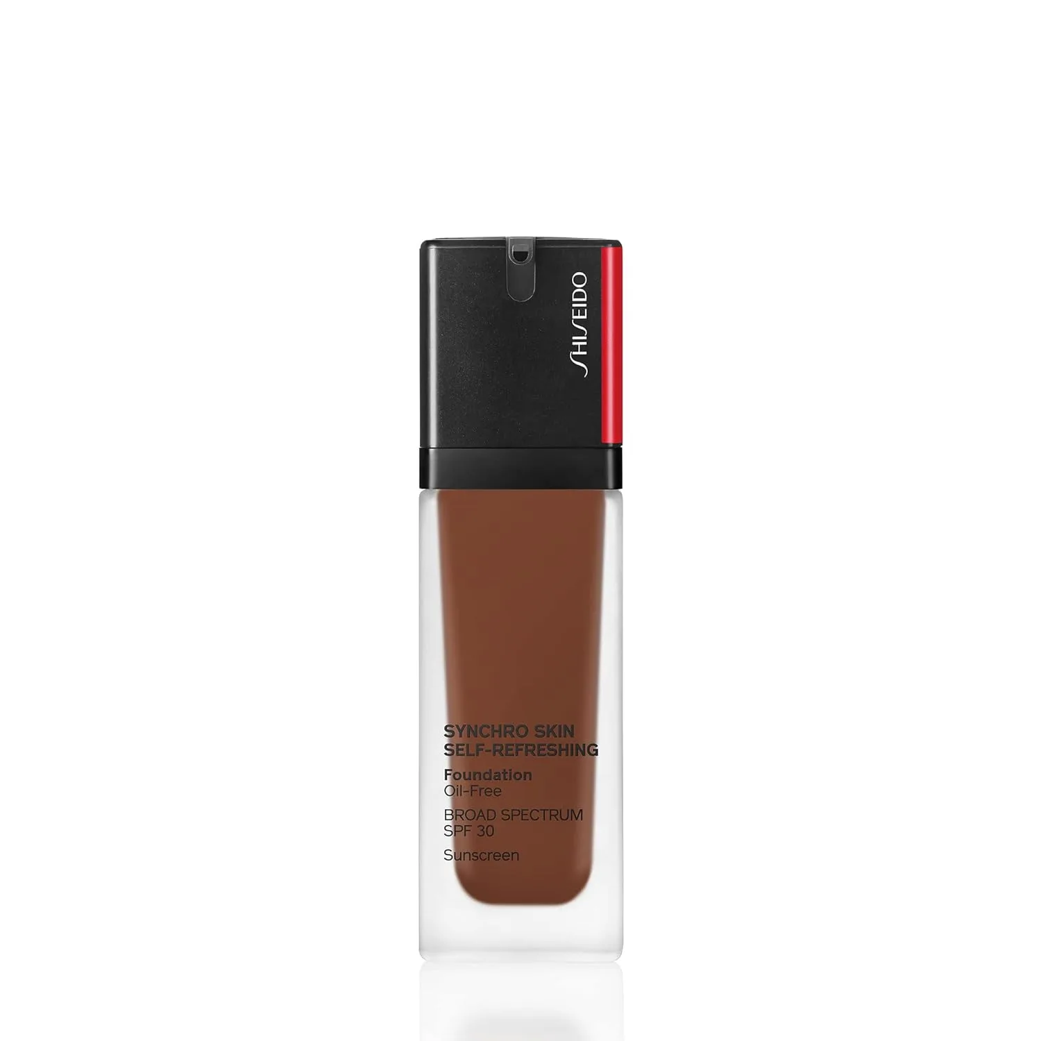 Тональный крем Shiseido Synchro Skin Self-Refreshing Foundation SPF 30 - среднее, наслаиваемое покрытие + стойкость до 24 часов - водостойкий и не оставляет следов - некомедогенный 29,6 мл (1 шт.), Jasper