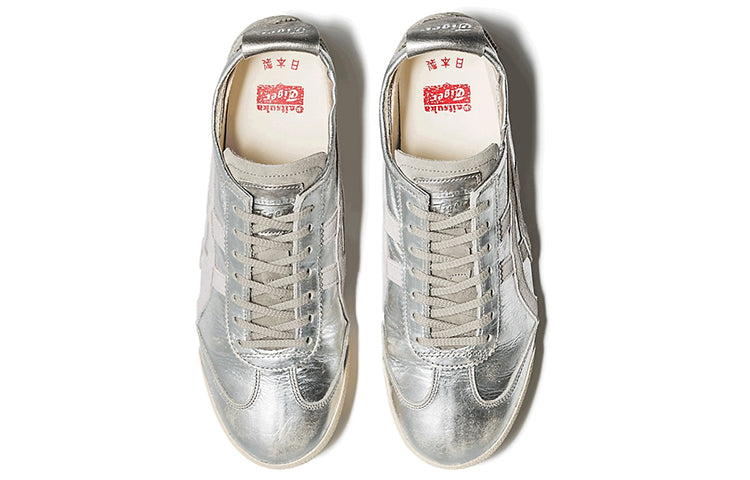 Кроссовки (WMNS) Onitsuka Tiger Nippon Made Mexico 66 Deluxe 'Silver Piedmont Grey' — фото 4