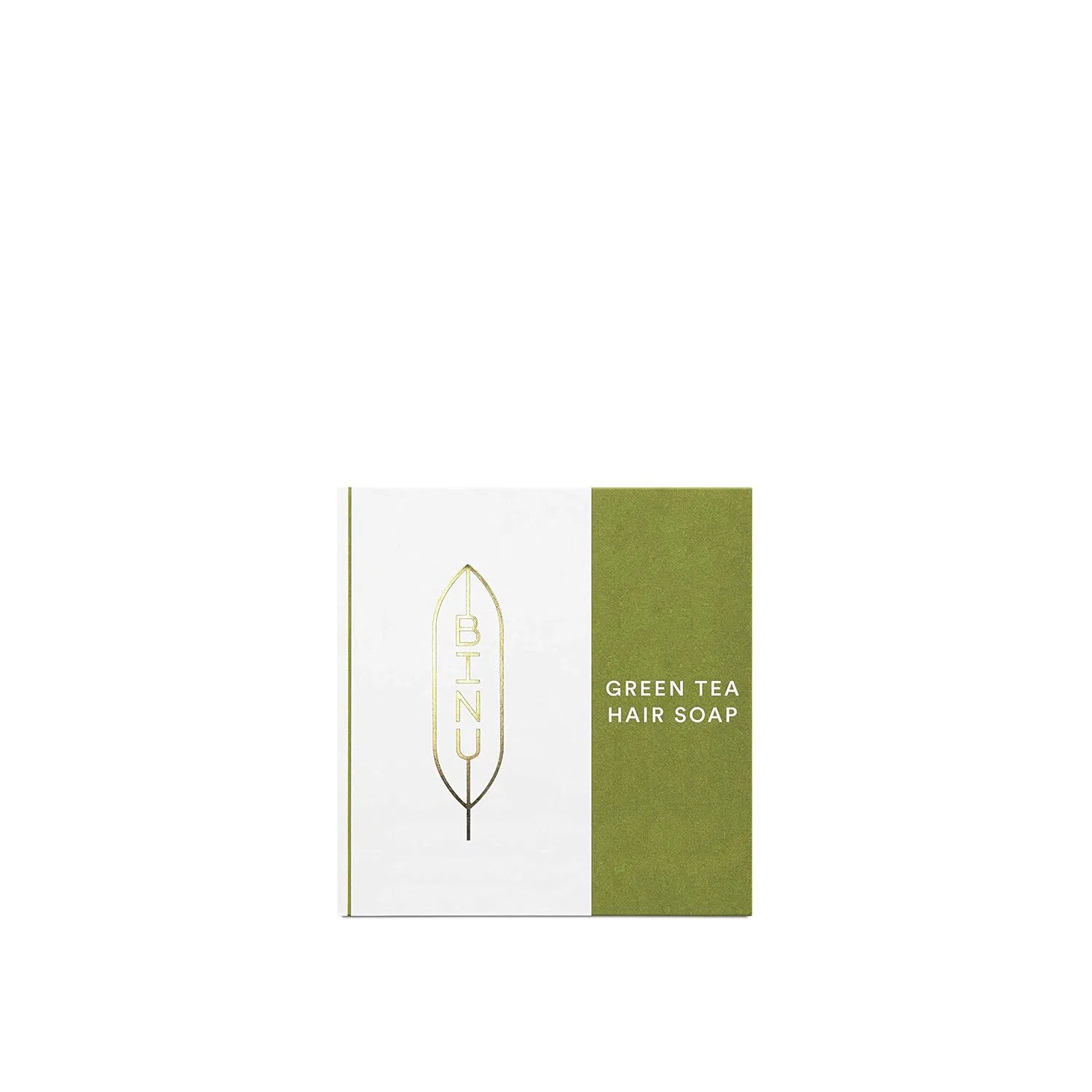 Твердое мыло для волос «Green Tea Hair Soap» от BINU, 100 г Binu — фото 2