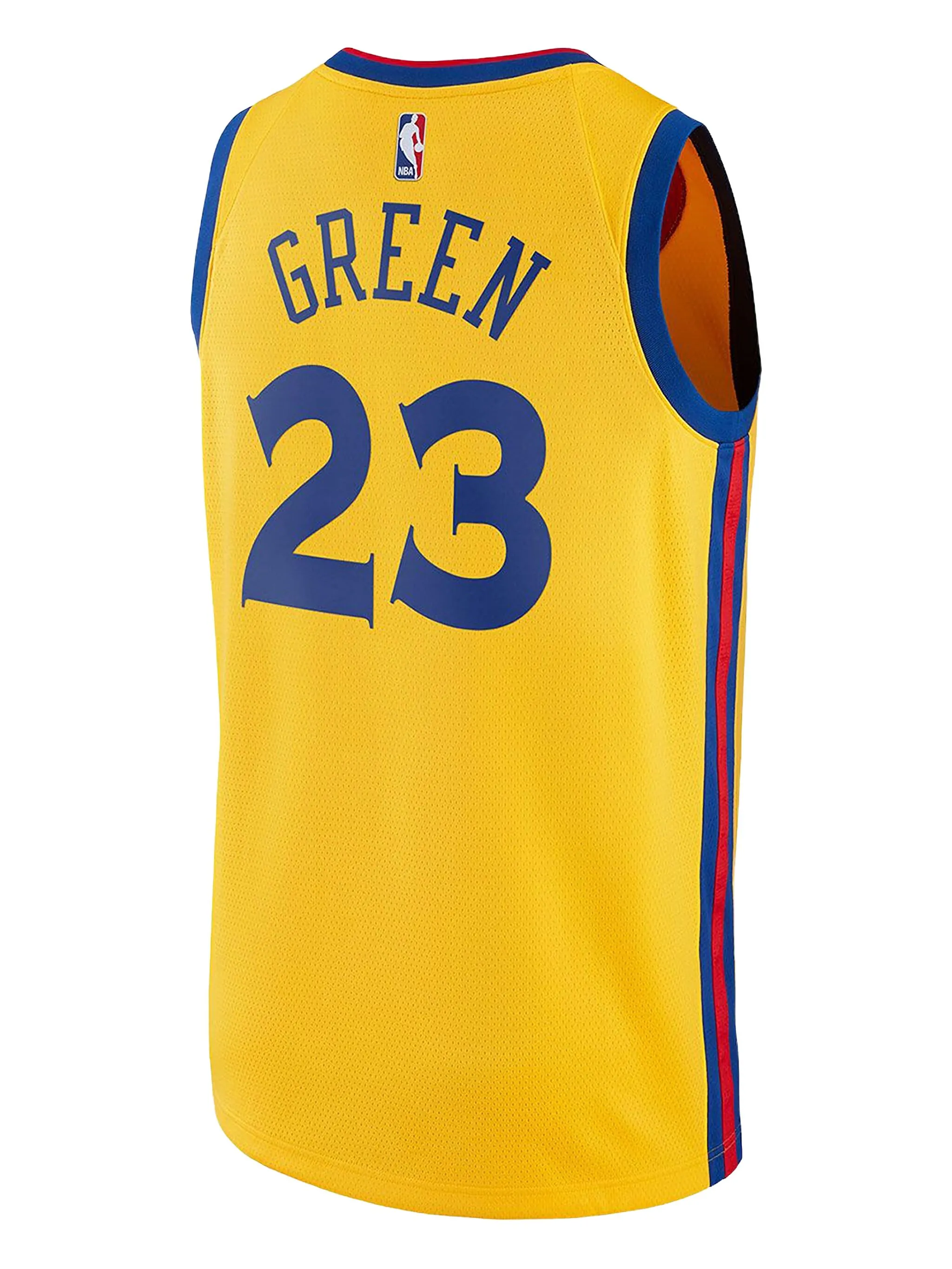 Топ NBA Golden State Warriors Chinese Heritage Nike, желтый — фото 2
