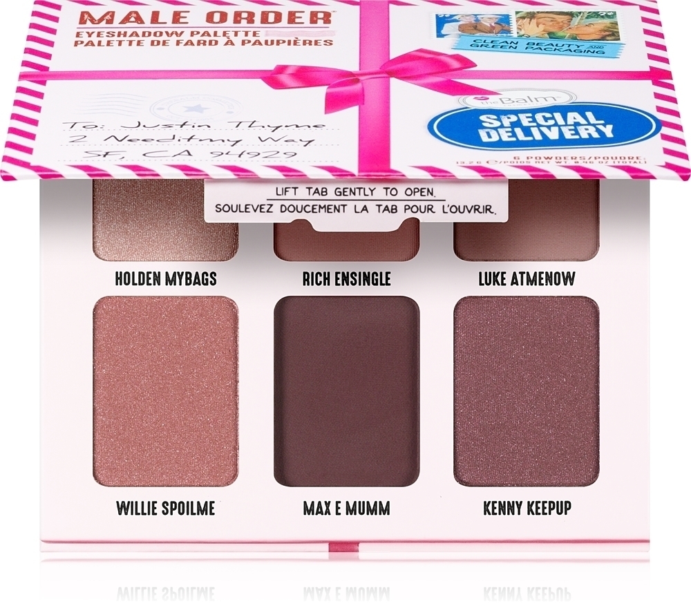 

Палитра теней для век Thebalm, 13,2 гр