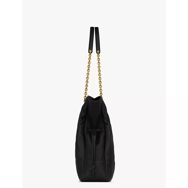 Средняя сумка через плечо Jamie для покупок Saint Laurent, черный — фото 3
