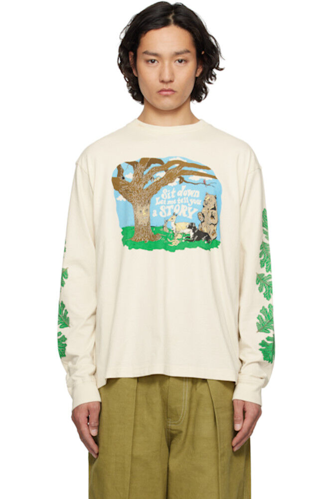 

Футболка Off-White Grateful LS Story mfg.