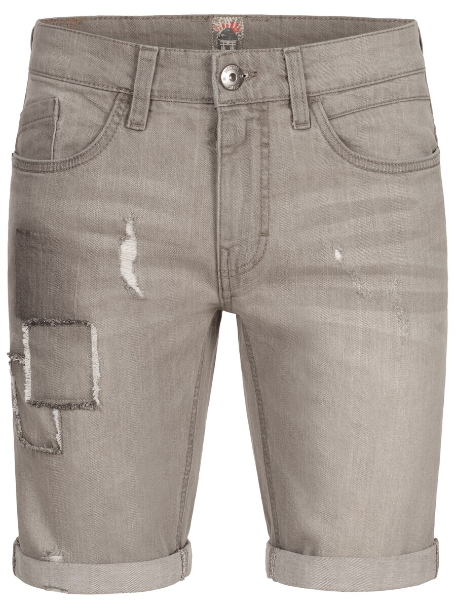 

Джинсовые шорты INDICODE JEANS Regular Jeans Roberts, серый деним