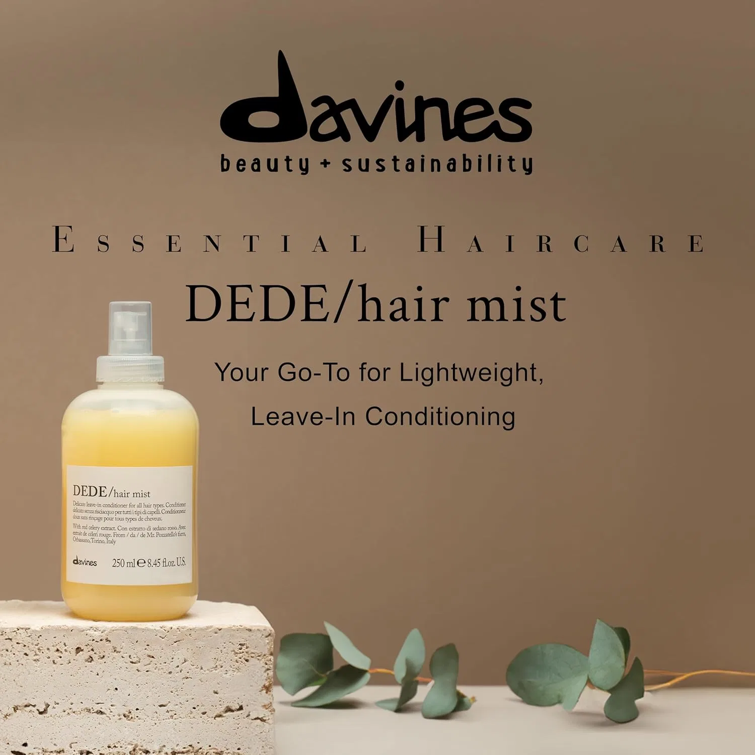 Спрей-кондиционер для волос Davines Dede Hair Mist 250 мл Davines — фото 3