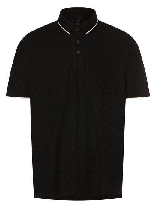 

Рубашка поло Armani Exchange, черный