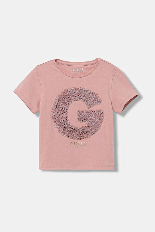 

Детская футболка Guess, розовый