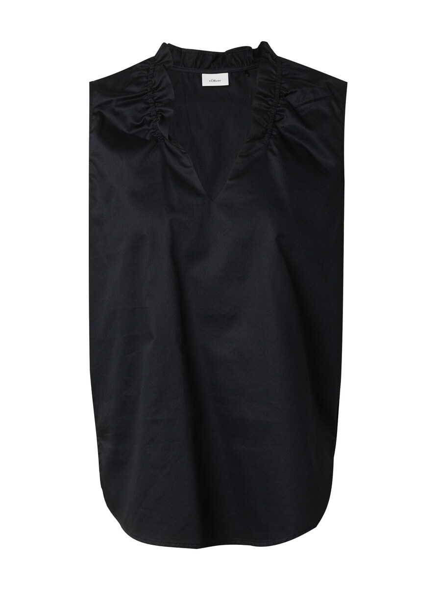 

Блузка s.Oliver BLACK LABEL, черный