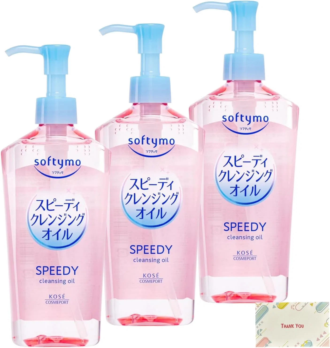 Набор Kunutonn — Масло для снятия макияжа Speedy Cleansing Oil, набор 3 шт, 240 мл