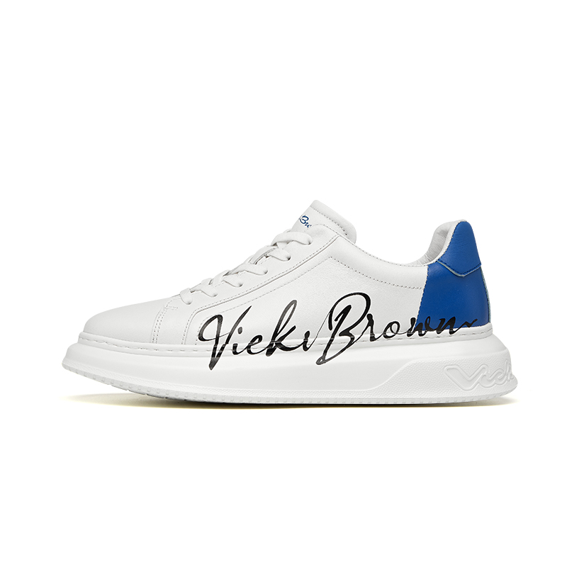 

Кроссовки Low Top Skateboard Shoes Men's VICKI BROWN, белый/синий