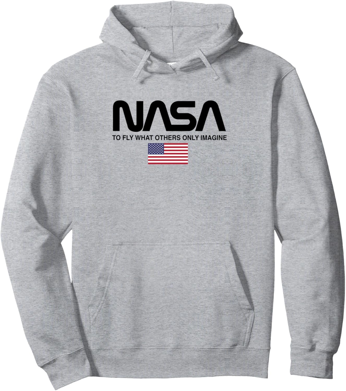 

NASA - Летать на том, что другие могут себе представить. Толстовка NASA серого цвета Space Geeks