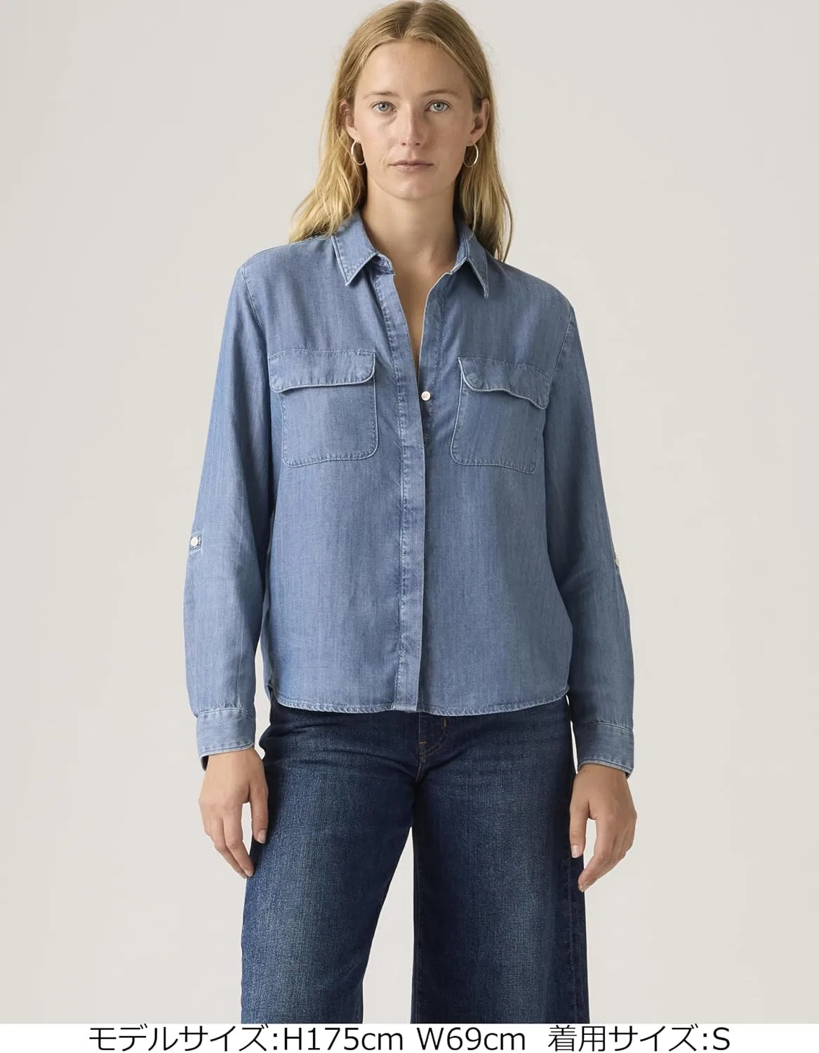 Блуза, свободный крой 005NJ, Levi's, чилл герл — фото 4