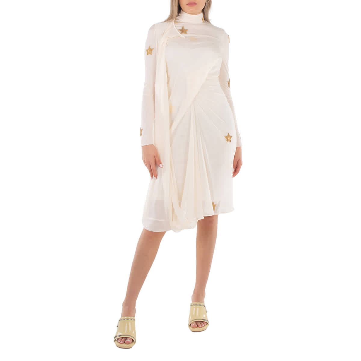 

Платье Burberry Ladies Star Pattern Drape, размер бренда 2 (американский размер 0), мультиколор