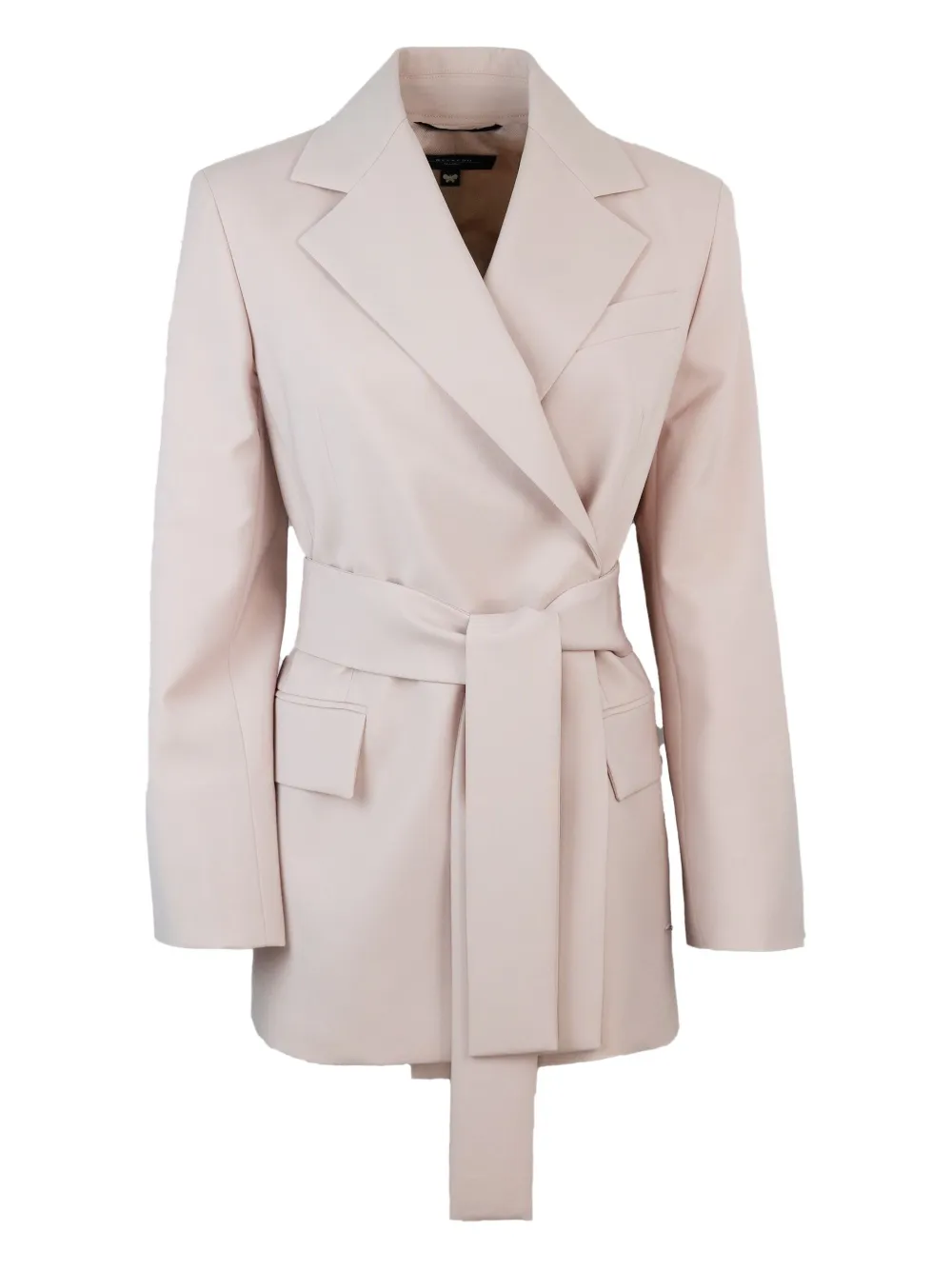 

Куртка с поясом и лацканами Weekend Max Mara, нейтральный