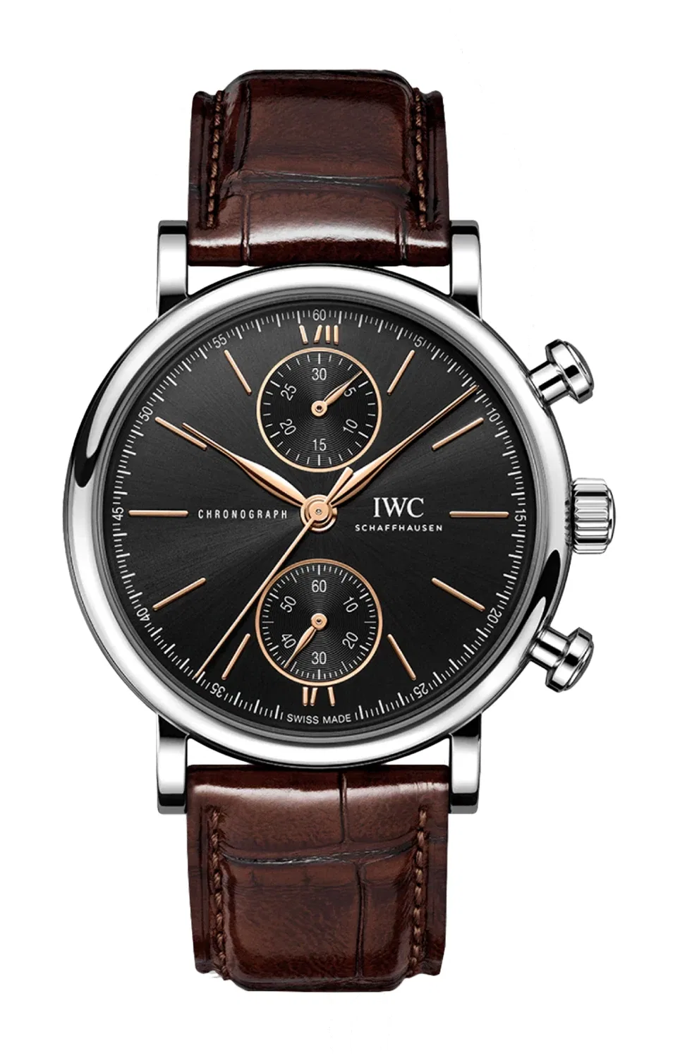 ПОРТОФИНО ХРОНОГРАФ 39 - IW391404 IWC SCHAFFHAUSEN, черный