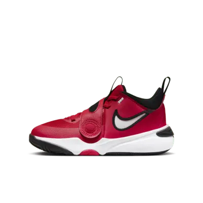 

Кроссовки Nike Team Hustle D 11, цвет University Red/White/Black