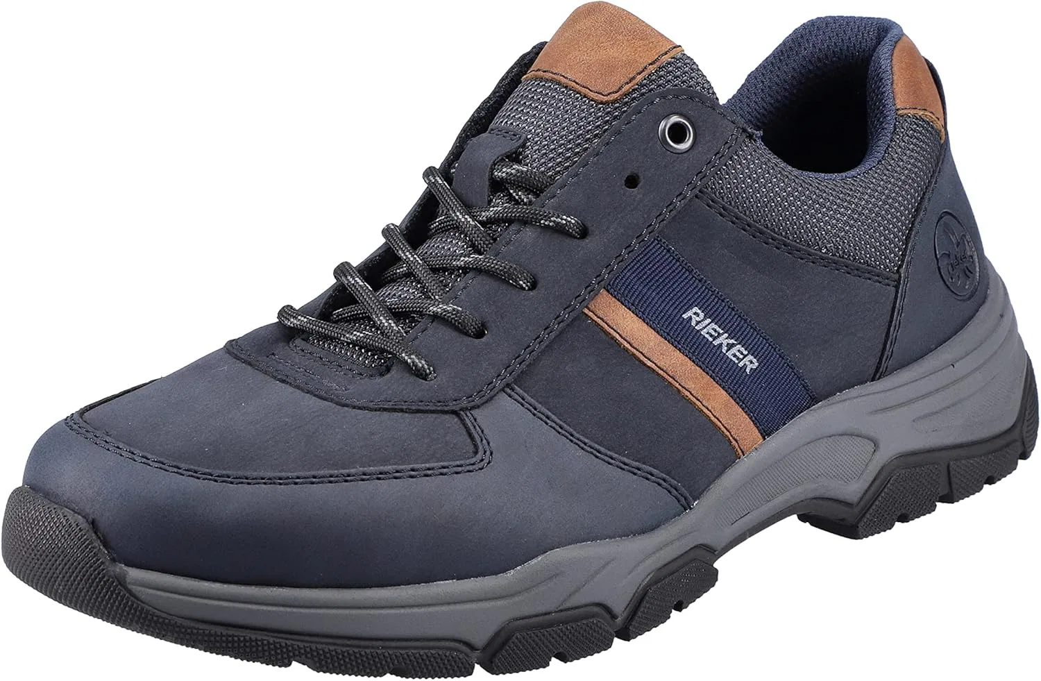 Мужские кроссовки Rieker 11211 на шнуровке, Blue 14