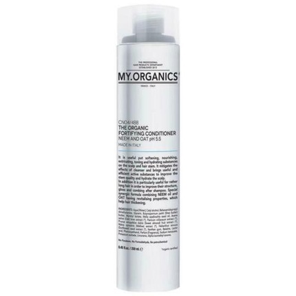 

Укрепляющий кондиционер с нимом и овсом pH 5,5 250 мл My.Organics