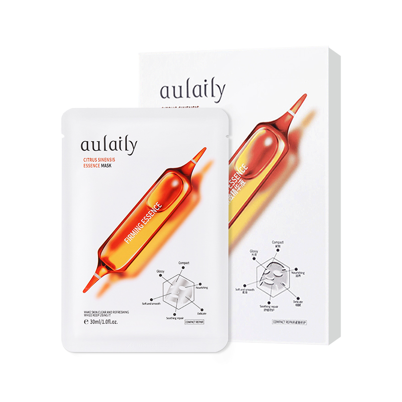 

Маска тканевая Blood Orange с высоким содержанием витамина C и нежной текстурой aulaily, 6 tablets