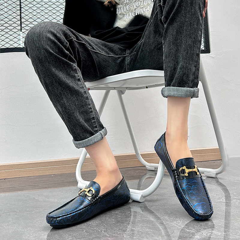 Eminu Мужские повседневные кроссовки Low Top сине-красные, цвет Blue Red — фото 4