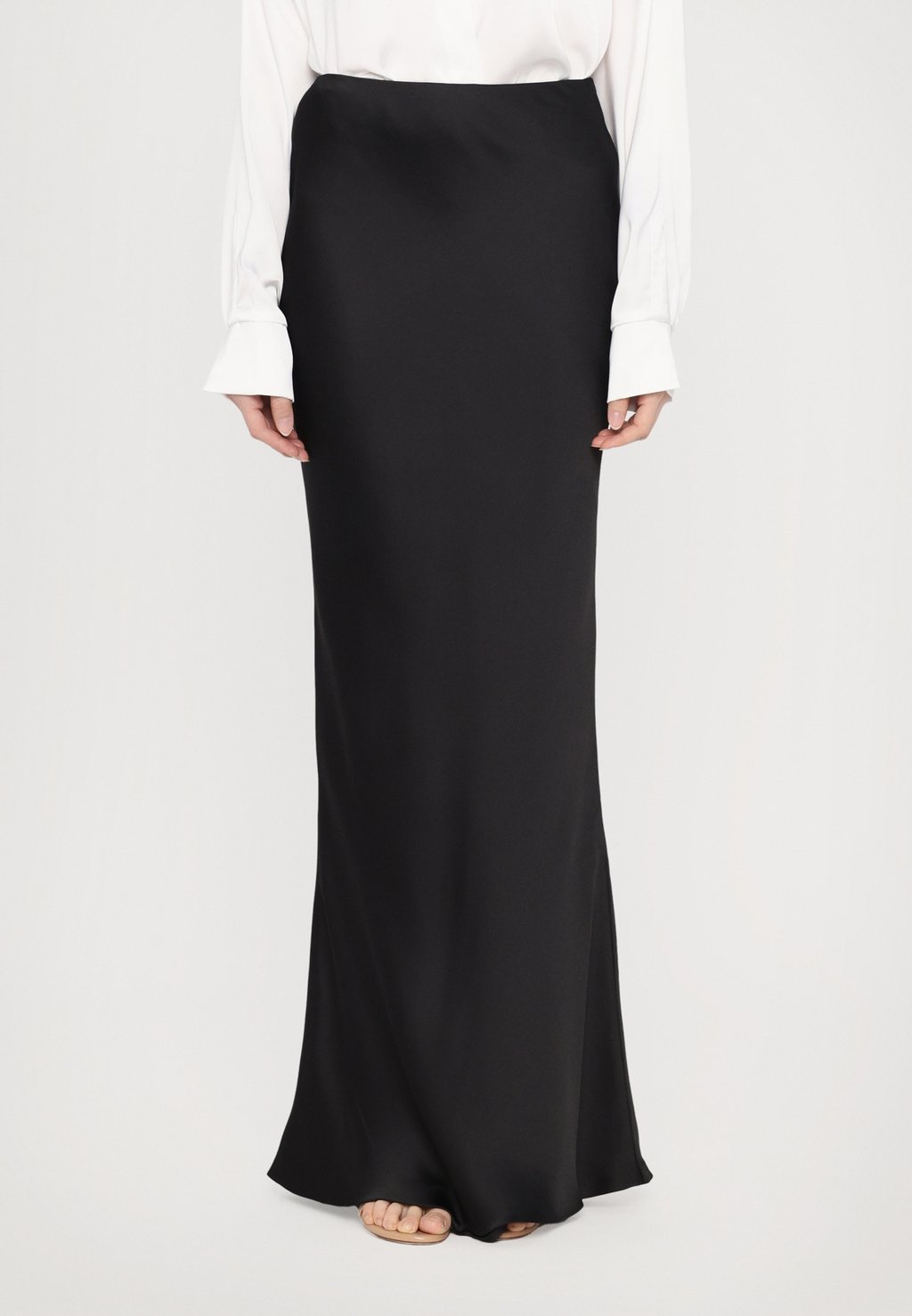 

Юбка макси BIAS OBIE SKIRT Norma Kamali, черный