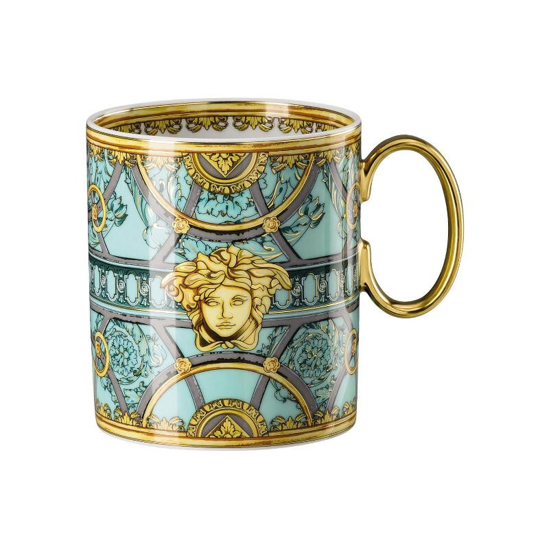 

Rosenthal Versace La Scala del Palazzo - Кружка Verde с ручкой 0,30 л Rosenthal meets Versace, красочный