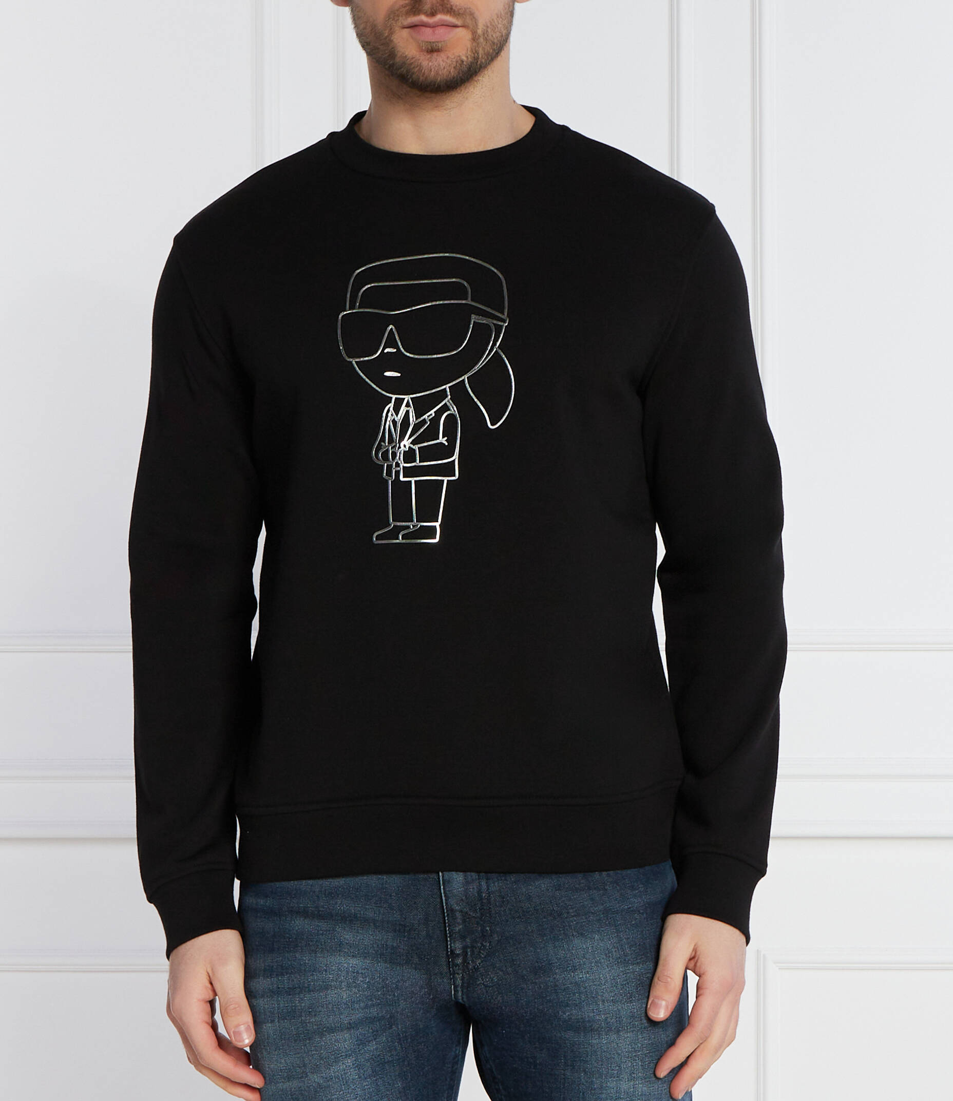 

Толстовка Karl Lagerfeld Regular Fit, черный