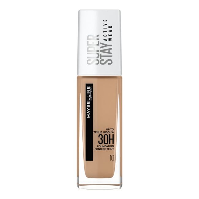 

Maybelline супер стойкая тональная основа Maybelline New York, цвет 10, 30 мл