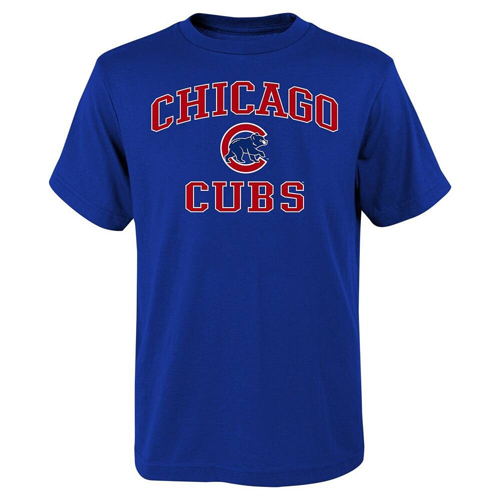 

Молодежная футболка Royal Chicago Cubs Heart & Soul Outerstuff, цвет Cub Blue