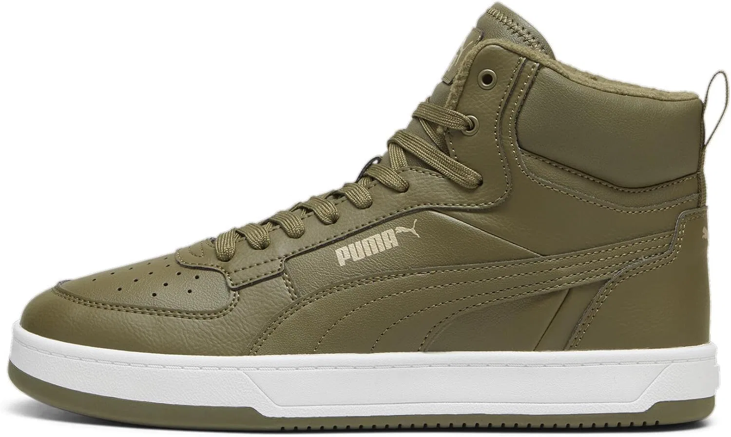 Детские кроссовки Puma Caven 2.0 Mid Trainers, Olive Green — фото 4