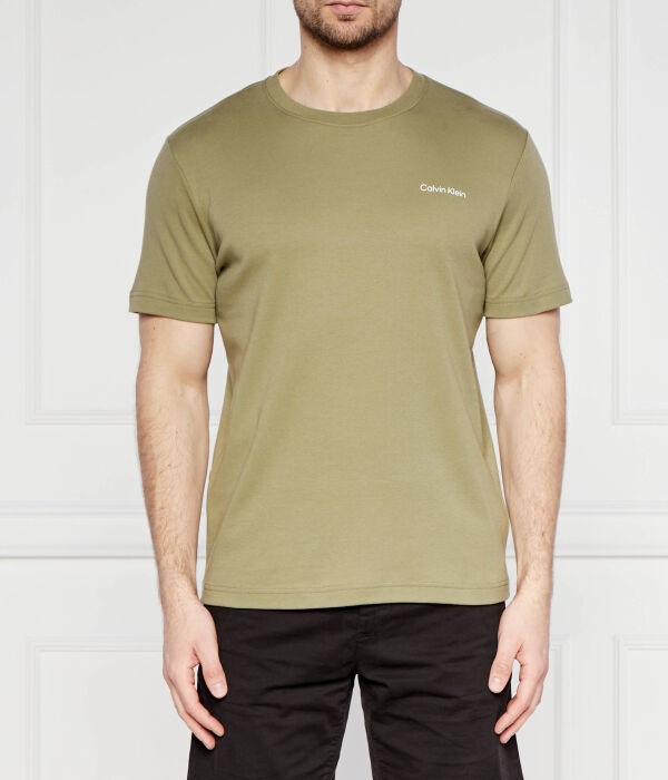 

Футболки Slim fit Calvin Klein, хаки