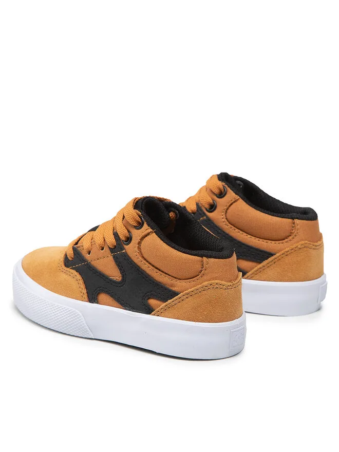 DC Shoes Кроссовки Kalis Vulc Mid ADBS300367 желтые — фото 3