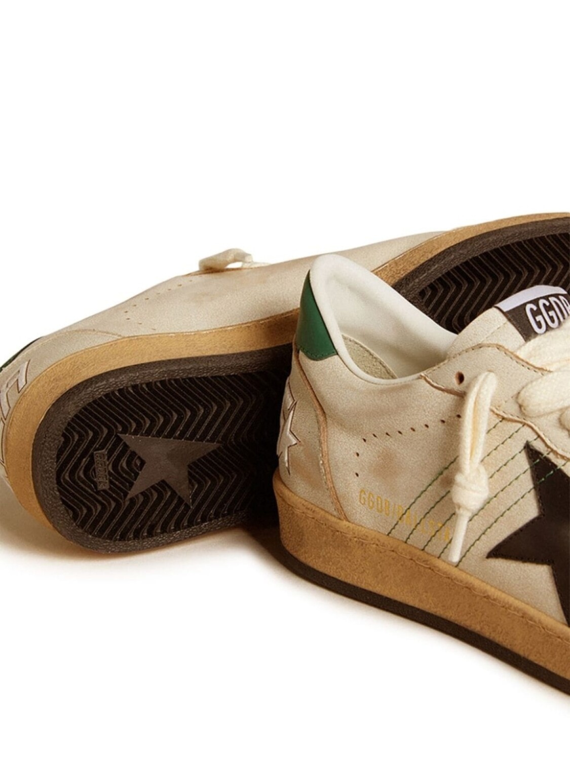 Кроссовки Ball Star Golden Goose, белый — фото 2